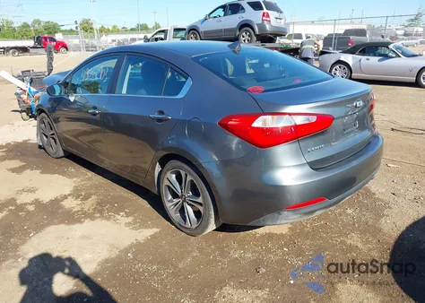 2016 Kia Forte Ex из США, поврежденный, VIN KNAFX4A88G5455237